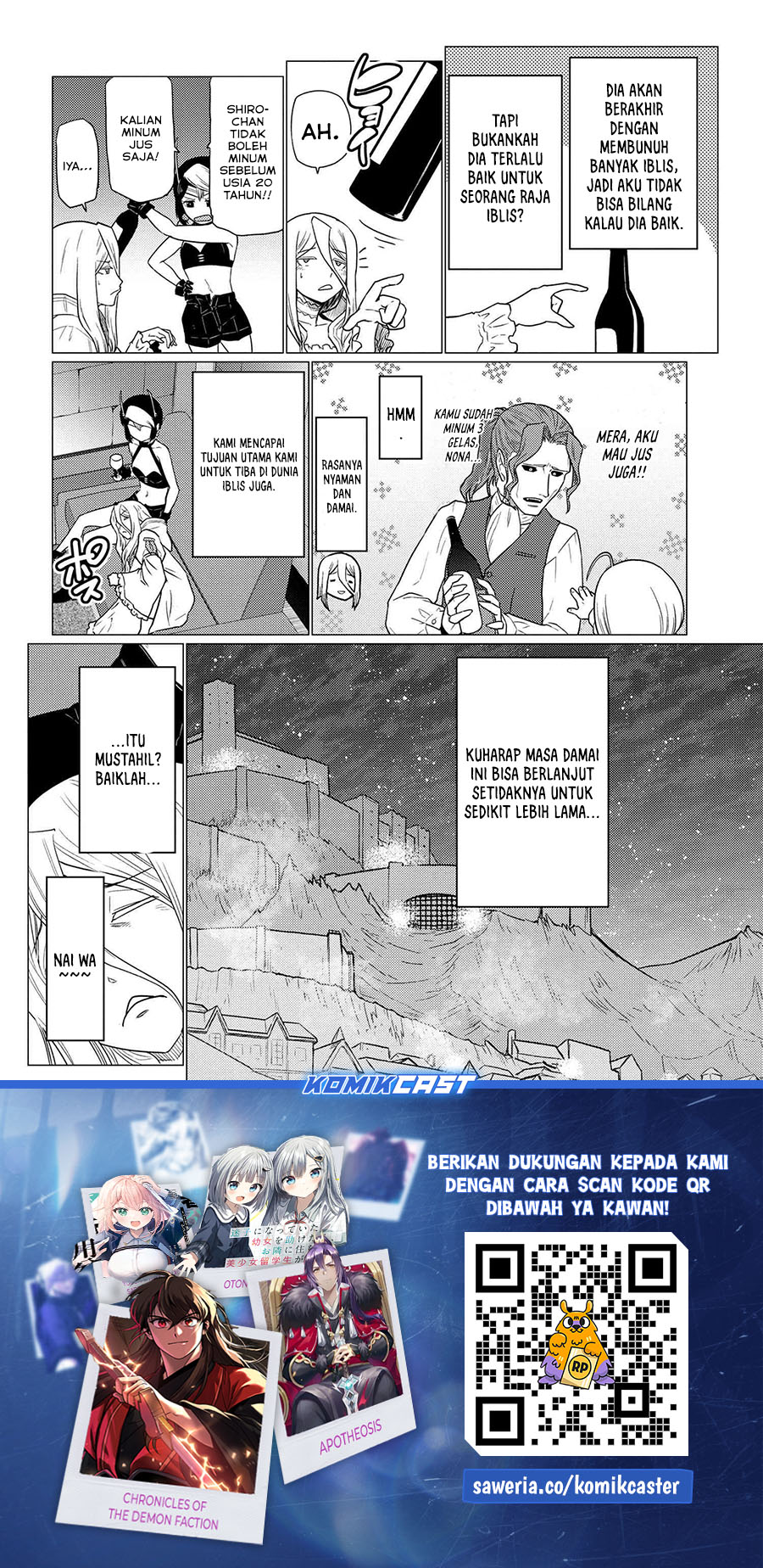 Kumo desu ga, Nani Ka? chapter 70